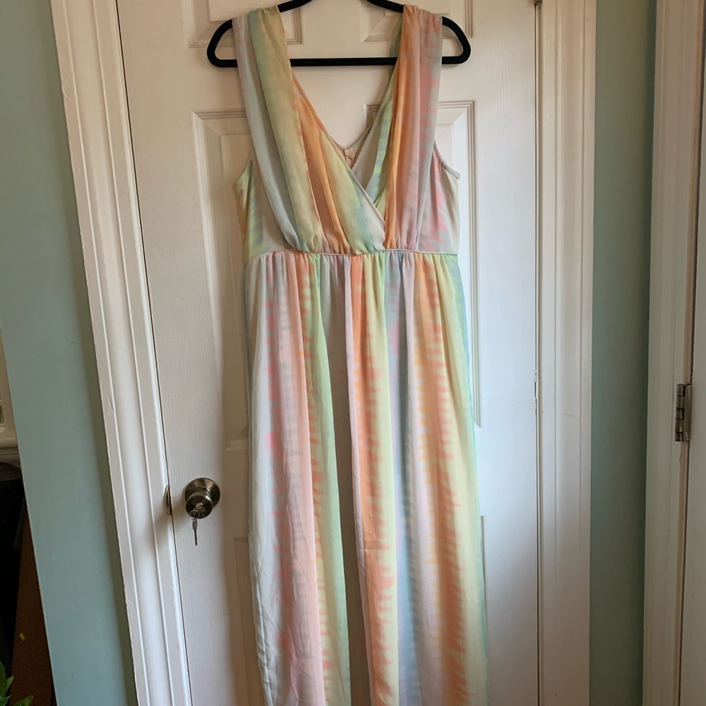 Tie Dye Maxi Dress from Anthropologie